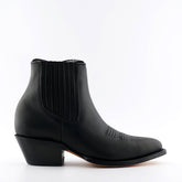 Grinders - Maverick Black Leather Cowboy / Western Style Boots